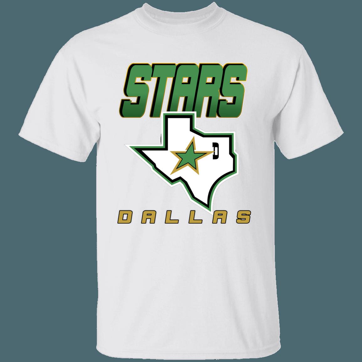 Dallas Stars Retro NHL T-Shirt Sweatshirt Hoodie Gifts for Fans - Image 2
