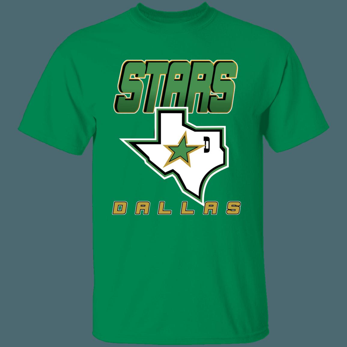 Dallas Stars Retro NHL T-Shirt Sweatshirt Hoodie Gifts for Fans - Image 3