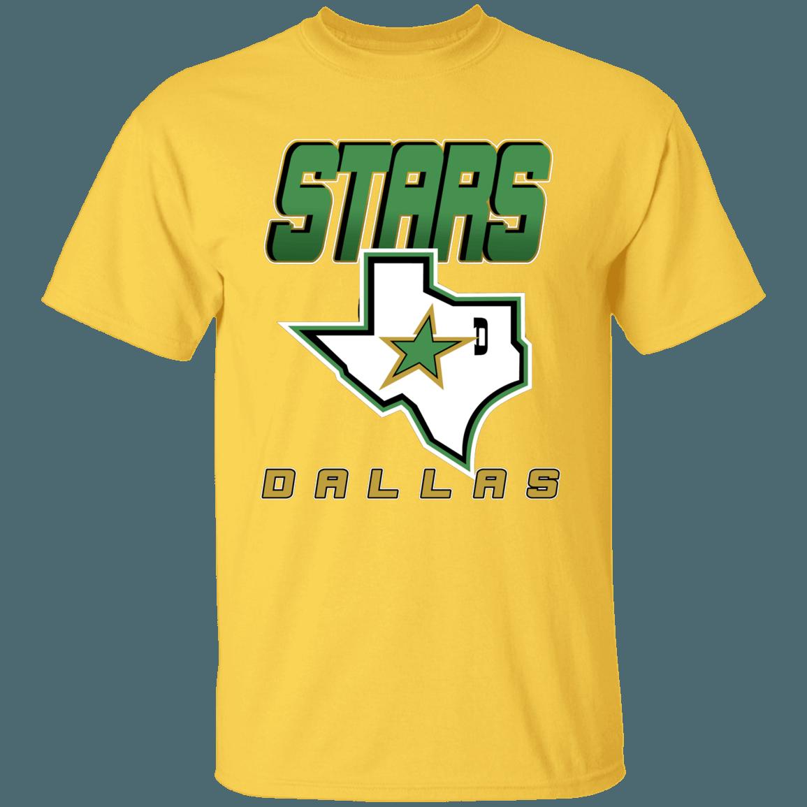 Dallas Stars Retro NHL T-Shirt Sweatshirt Hoodie Gifts for Fans - Image 4