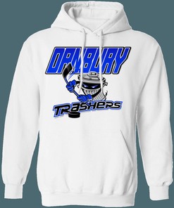 Danbury Trashers Vintage UHL Hockey Hoodie Sweatshirt Shirt Gifts for Fans