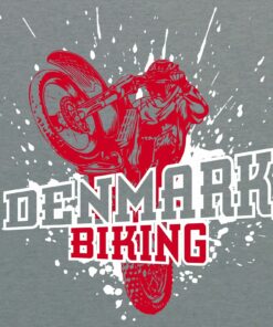 Denmark Biking - Cycling Summer Sports Shirt Sweatshirt Pullover Hoodie Reprinted Full Color Full Size