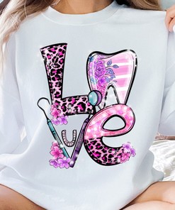 Dental Valentine Sweatshirt, Dentist Love Shirt, Dentist Valentine Gifts, Dental Hygienist Gift, Dental Assistant Sweater, Valentine Dental