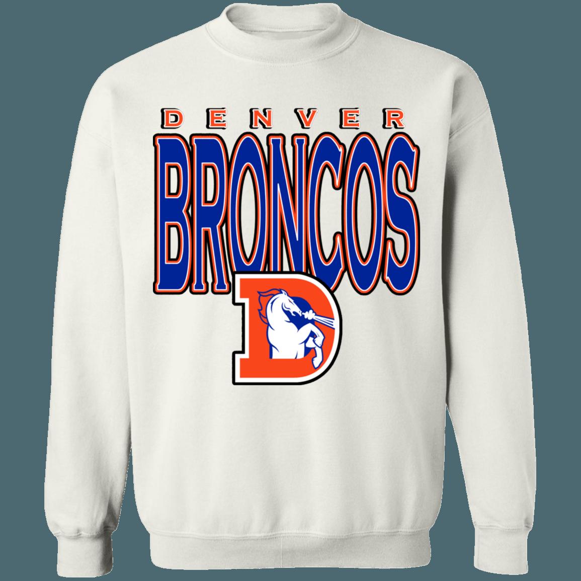 Denver Broncos 1970's Vintage NFL Crewneck Sweatshirt Hoodie Shirt Gifts for Fans - Image 3