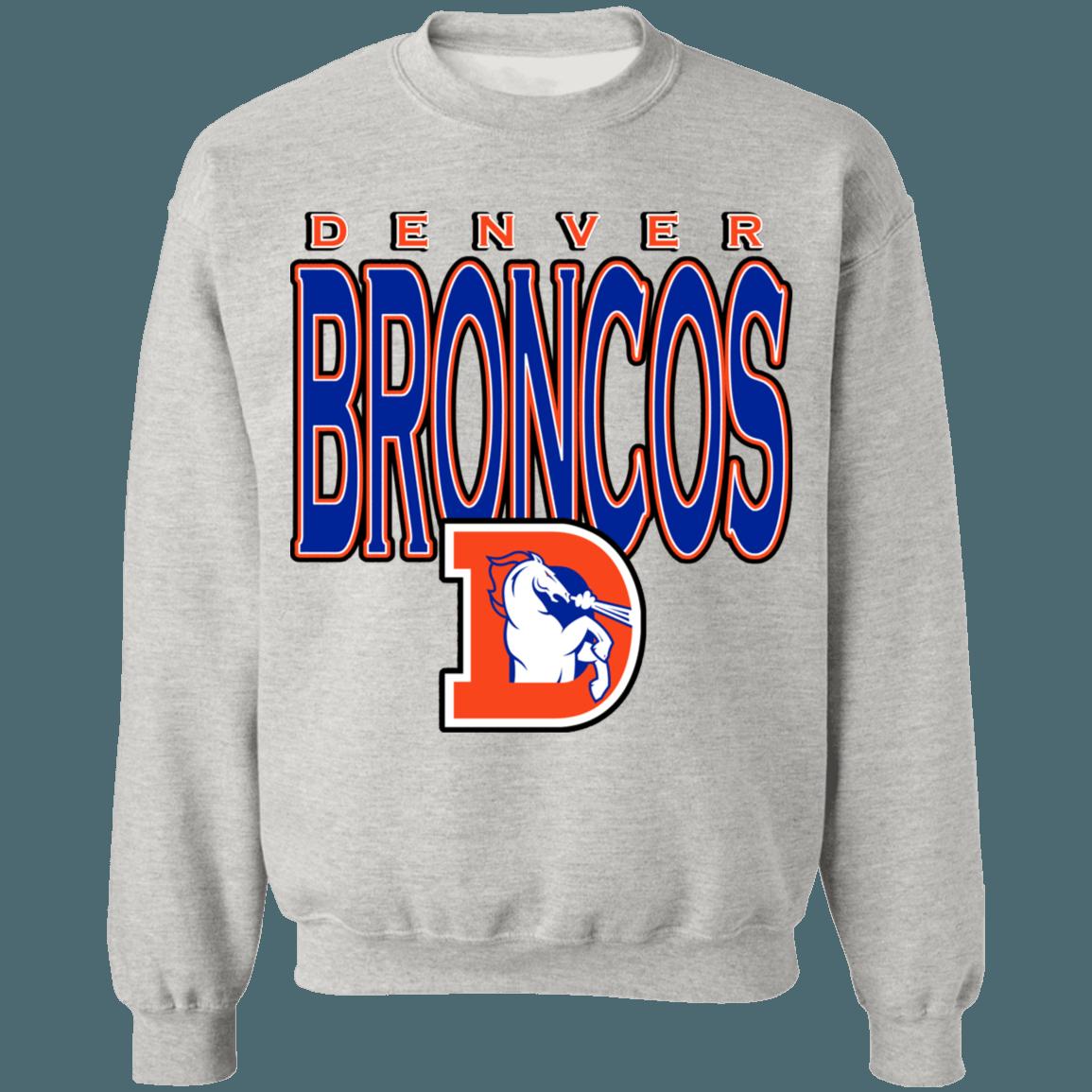 Denver Broncos 1970's Vintage NFL Crewneck Sweatshirt Hoodie Shirt Gifts for Fans - Image 4
