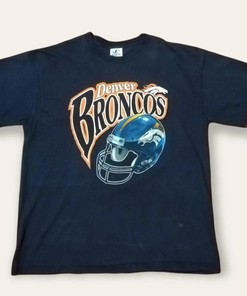 Denver Broncos Tshirt Pullover Hoodie Crewneck Sweatshirt Reprinted Full Color Full Size Gifts For NFL Fans