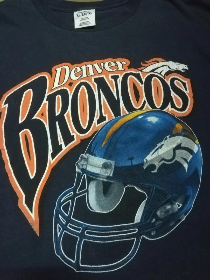 Denver Broncos Tshirt Pullover Hoodie Crewneck Sweatshirt Reprinted Full Color Full Size Gifts For NFL Fans - Image 2
