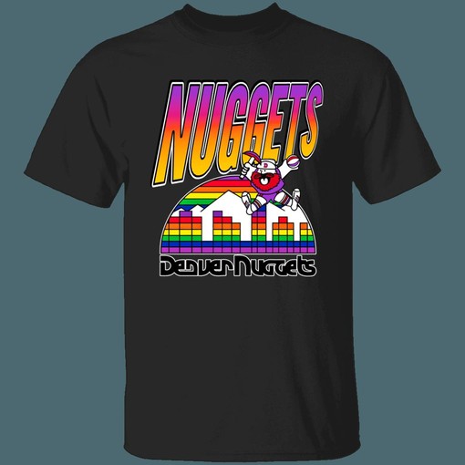 Denver Nuggets 1980's Retro NBA T-Shirt Sweatshirt Hoodie Gifts for Fans