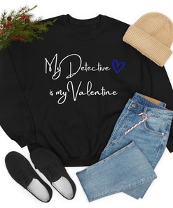 Detective Valentine Unisex Crewneck Sweatshirt