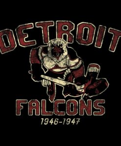 Detroit Falcons UGP Classics Basic Shirt Sweatshirt Pullover Hoodie Reprinted Full Color Full Size