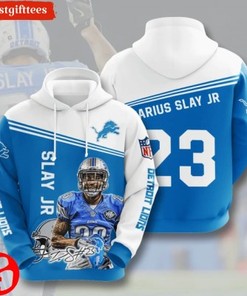 Detroit Lions Nfl All Over Print Hoodie With Zipper For Hot Fans
