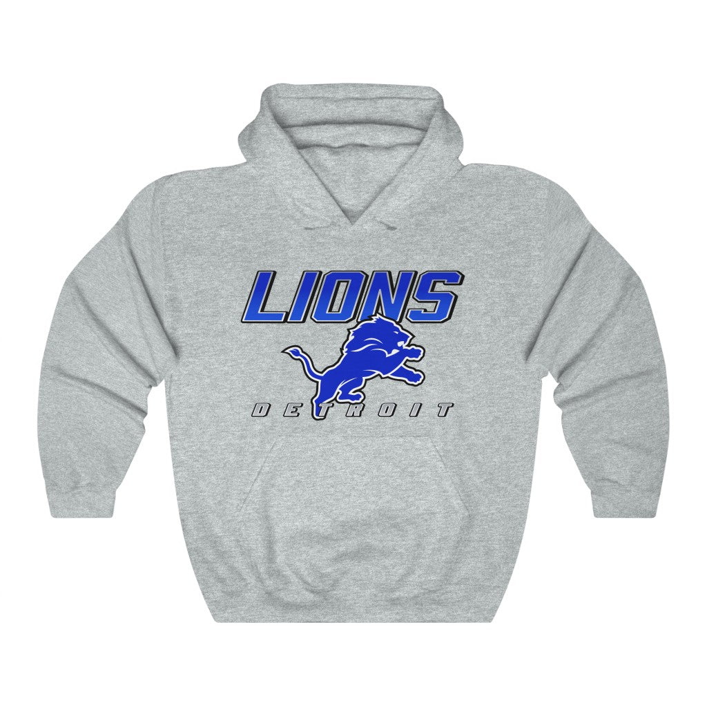 Detroit Lions Vintage 90's NFL Hoodie Sweatshirt Shirt Gifts for Fans