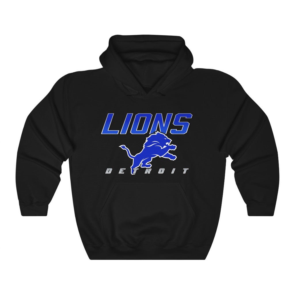 Detroit Lions Vintage 90's NFL Hoodie Sweatshirt Shirt Gifts for Fans - Image 3