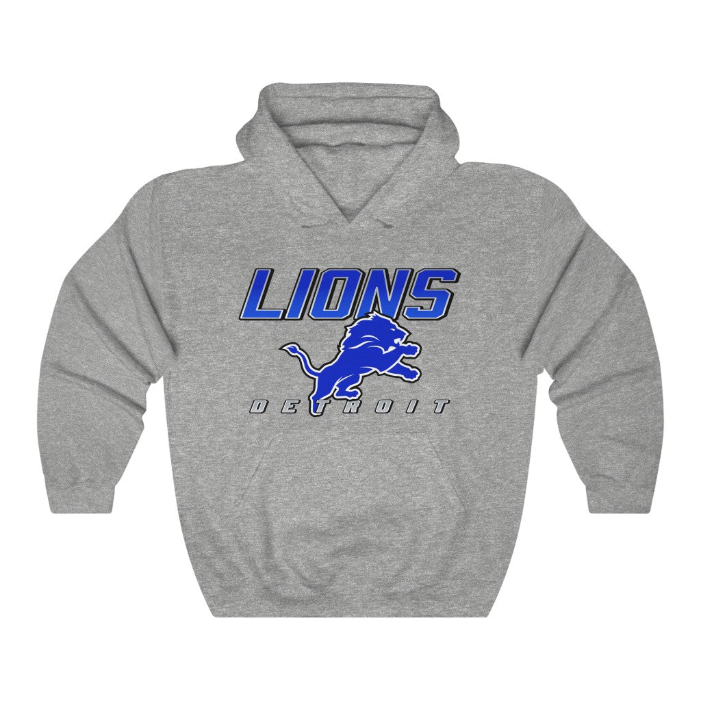 Detroit Lions Vintage 90's NFL Hoodie Sweatshirt Shirt Gifts for Fans - Image 4