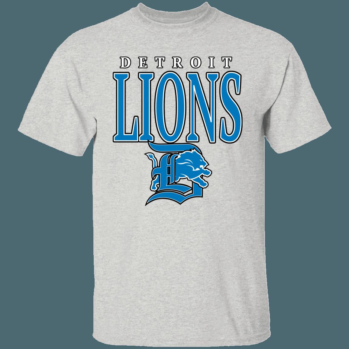 Detroit Lions Vintage 90's NFL T-Shirt Sweatshirt Hoodie Gifts for Fans - Image 2