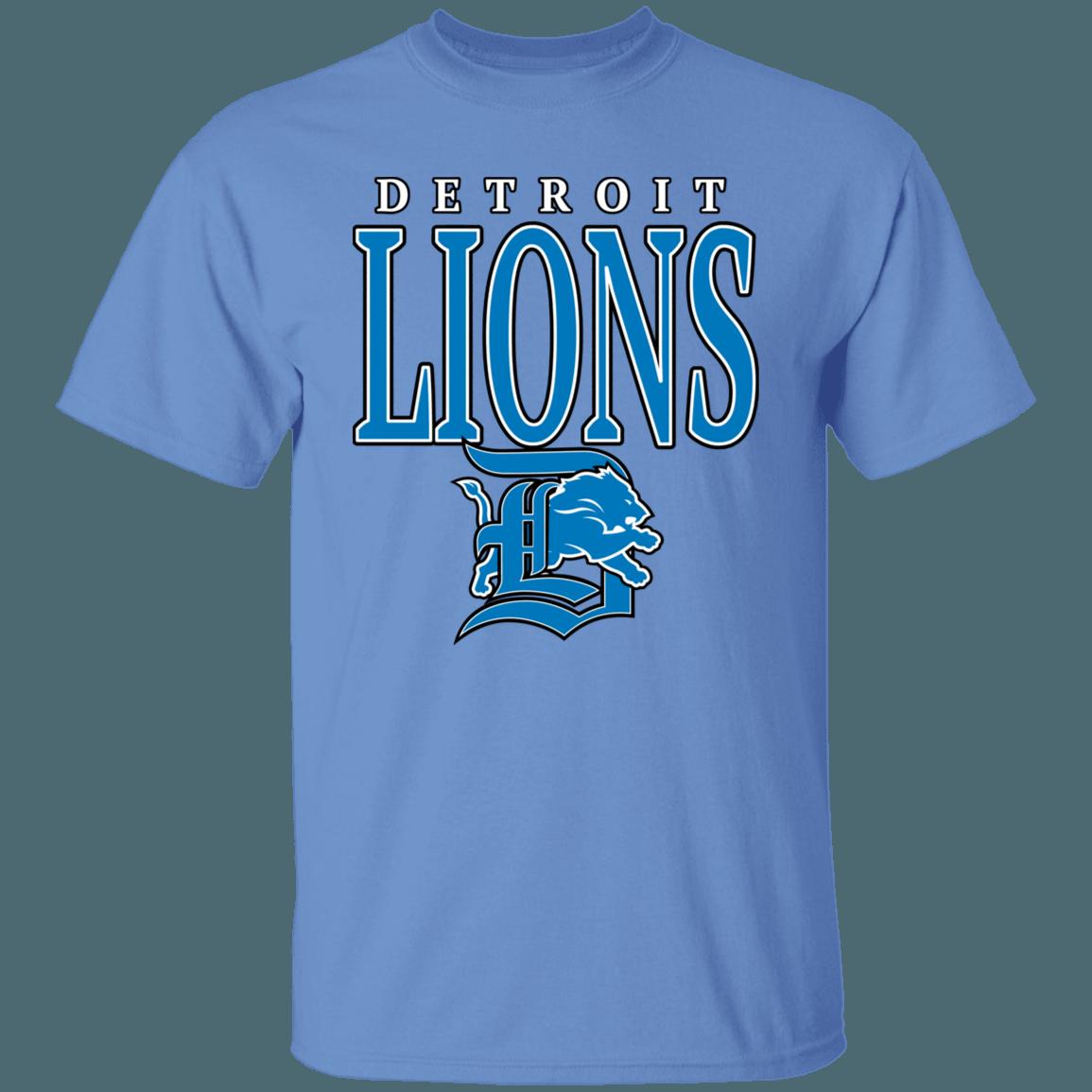 Detroit Lions Vintage 90's NFL T-Shirt Sweatshirt Hoodie Gifts for Fans - Image 4