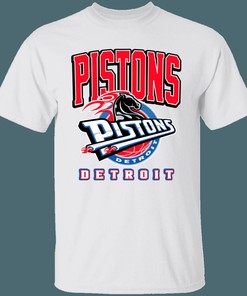 Detroit Pistons HORSE Retro NBA T-Shirt Sweatshirt Hoodie Gifts for Fans
