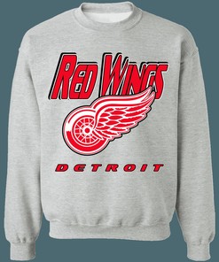 Detroit Red Wings 90's NHL Crewneck Sweatshirt Hoodie Shirt Gifts for Fans