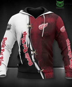 Detroit Red Wings Limited Nhl 3D Hoodie Zip Hoodie, Nhl 3D All Over Print Hoodie Zip Hoodie