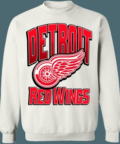 Detroit Red Wings Retro 2000's NHL Crewneck Sweatshirt Hoodie Shirt Gifts for Fans