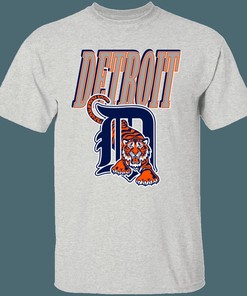 Detroit Tigers Vintage MLB T-Shirt Sweatshirt Hoodie Gifts for Fans