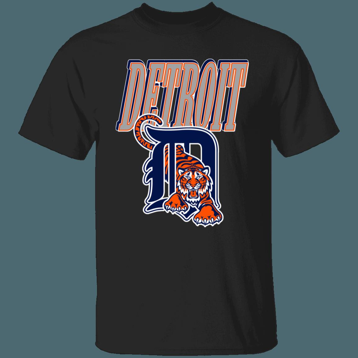 Detroit Tigers Vintage MLB T-Shirt Sweatshirt Hoodie Gifts for Fans - Image 2