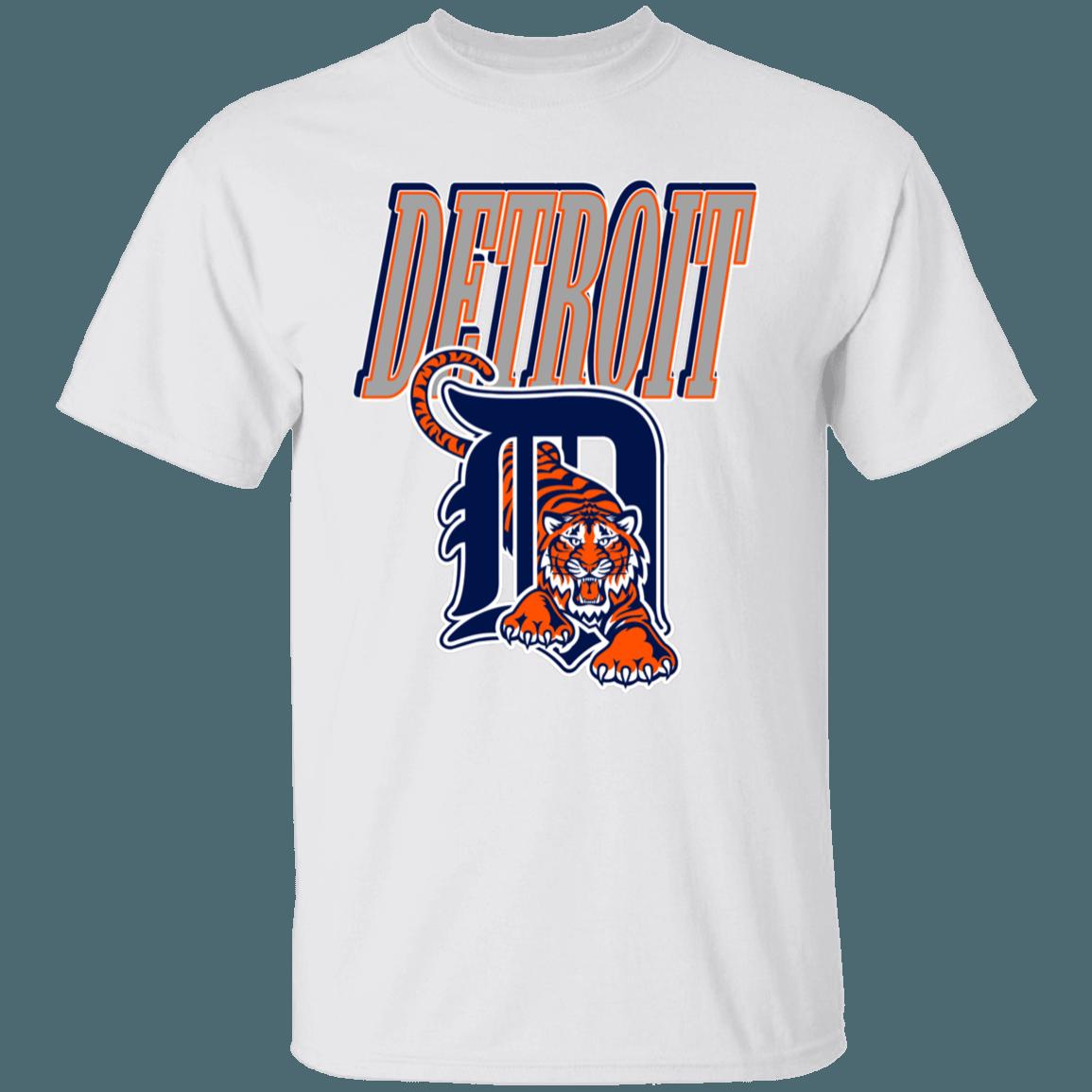 Detroit Tigers Vintage MLB T-Shirt Sweatshirt Hoodie Gifts for Fans - Image 3