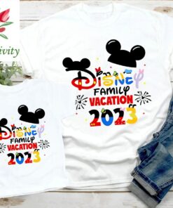 Disnep Family Vacation 2023 Shirts, Family Shirts, Minnie Mouse Tees, Vintage Disney Disneyland, Disneyworld Shirt, Mickey couple tee
