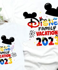 Disnep Family Vacation 2023 Shirts, Family Shirts, Minnie Mouse Tees, Vintage Disney Disneyland, Disneyworld Shirt, Mickey couple tee