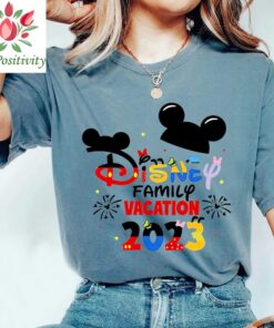 Disnep Family Vacation 2023 Shirts, Family Shirts, Minnie Mouse Tees, Vintage Disney Disneyland, Disneyworld Shirt, Mickey couple tee