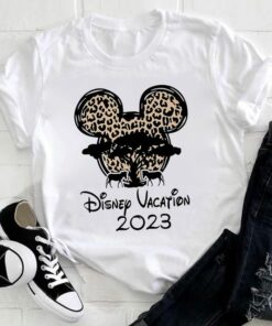 Disney 2023 Family Trip Mickey Shirts For All Unisex T-shirt Family Birthday Gift Adult Kid Toddler Tee
