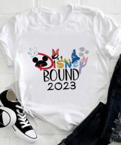 Disney 2023 Family Trip Mickey Shirts For Gifts Unisex T-shirt Family Birthday Gift Adult Kid Toddler Tee