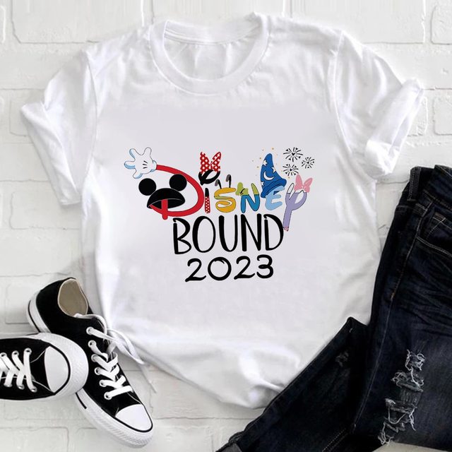Disney 2023 Family Trip Mickey Shirts For Gifts Unisex T-shirt Family Birthday Gift Adult Kid Toddler Tee