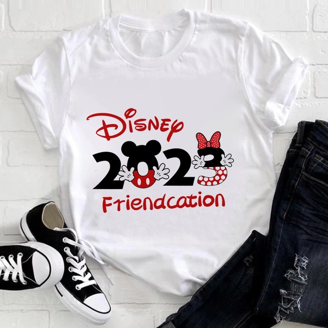 Disney 2023 Family Trip Mickey Shirts For You Unisex T-shirt Family Birthday Gift Adult Kid Toddler Tee