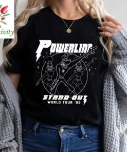Disney A Goofy Movie Powerline World Tour '95 Retro Vintage Shirt, Magic Kingdom, Disneyland Family Trip Vacation 2022 Gift Unisex T-shirt