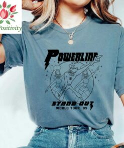 Disney A Goofy Movie Powerline World Tour '95 Retro Vintage Shirt, Magic Kingdom, Disneyland Family Trip Vacation 2022 Gift Unisex T-shirt