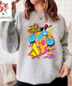 Disney Aladdin Genie Retro 90's Style Poster T-Shirt Disneyland Trip Tee Disneyworld Matching T-shirt Unisex Adult T-shirt Kid Tee