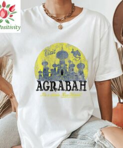 Disney Aladdin Genie Visit Agrabah Palace Vintage T-Shirt, Aladdin Shirt, A Whole New World Aladdin Shirt