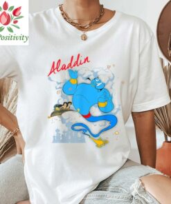 Disney Aladdin Genie's Magic Carpet Ride T-Shirt, Aladdin Shirt, Magic Kingdom Disneyland Vacation Gift Unisex Adult T-shirt Kid T-shirt