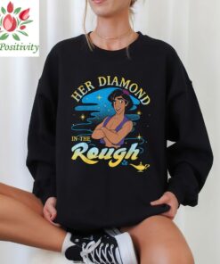 Disney Aladdin Her Diamond In The Rough Portrait Shirt, Disneyland Vacation Trip Unisex T-shirt Family Birthday Gift Adult Kid Toddler Tee