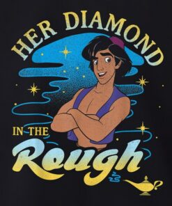 Disney Aladdin Her Diamond In The Rough Portrait Shirt, Disneyland Vacation Trip Unisex T-shirt Family Birthday Gift Adult Kid Toddler Tee
