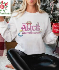 Disney Alice In Wonderland Group Shot Title Logo Shirt, Disneyland Vacation Trip, Unisex T-shirt Family Birthday Gift Adult Kid Toddler Tee