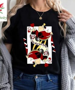 Disney Alice In Wonderland Queen Of Hearts Playing Card T-Shirt, Disneyland Vacation Matching Unisex T-shirt