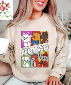 Disney Aristocats Shirt, Disney Cat Lovers, Animal Kingdom Shirt, Marie Cat Shirt, Disneyland Family Vacation Gift Unisex T-shirt Kid Shirt