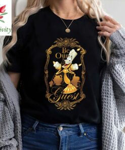 Disney Beauty And The Beast Lumiere Be Our Guest Graphic T-Shirt, Disneyland Family Vacation Gift Unisex Adult T-shirt