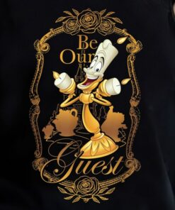 Disney Beauty And The Beast Lumiere Be Our Guest Graphic T-Shirt, Disneyland Family Vacation Gift Unisex Adult T-shirt