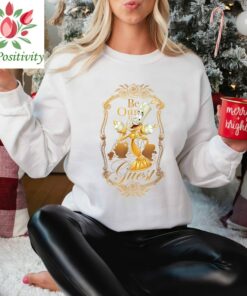 Disney Beauty And The Beast Lumiere Be Our Guest Graphic T-Shirt, Disneyland Family Vacation Gift Unisex Adult T-shirt