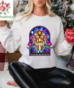 Disney Beauty And The Beast Stained Glass Window Shirt, Disneyland Vacation Trip, Unisex T-shirt Family Birthday Gift Adult Kid Toddler Tee