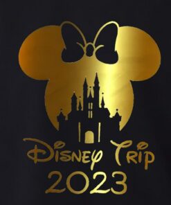 Disney Castle Family Trip 2023 Shirts, Disneyworld Gold Foil Shirts Mickey and Minnie Family shirts First Disney Trip matching Family shirts