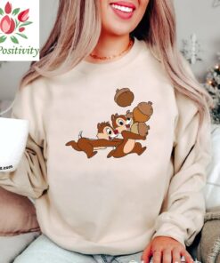 Disney Chip ‘n Dale Chipmunks Acorn Run Matching Costume Shirt, Disneyland Family Vacation Gift Unisex Adult T-shirt Kid T-shirt