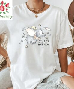 Disney Dumbo Amazing Things Vintage Shirt, Disneyland Vacation, Unisex T-shirt Family Birthday Gift Adult Kid Toddler Tee
